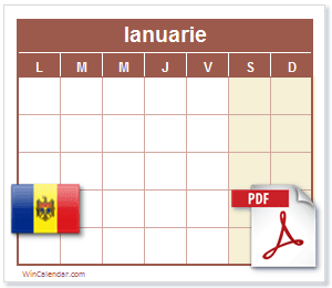 Calendarul Moldovei PDF