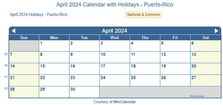 Holiday Calendar (Puerto-Rico) with Observances & Today holiday-calendar-puerto-rico-with-observances-today