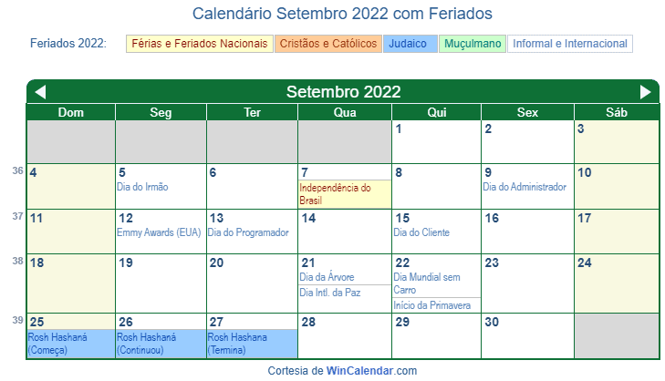 setembro, 2022