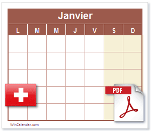 Kalender PDF Suisse