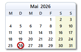 Heutiges Datum