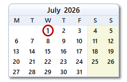 Today's Date