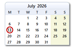 Today's Date