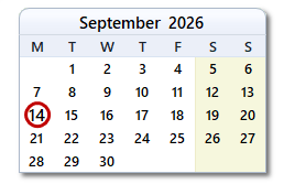 Today's Date