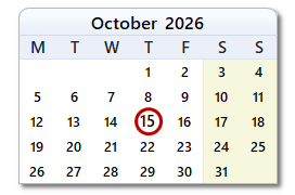 Today's Date