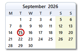 Today's Date