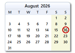 Today's Date