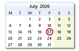 Today's Date