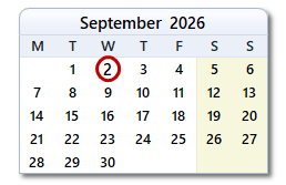 Today's Date