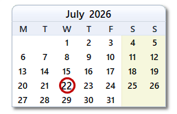 Today's Date