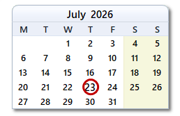 Today's Date