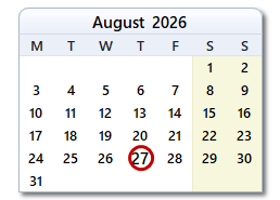 Today's Date