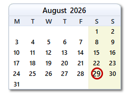 Today's Date