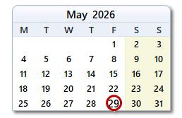 Today's Date