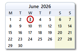 Today's Date