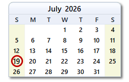 Today's Date