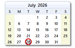 Today's Date
