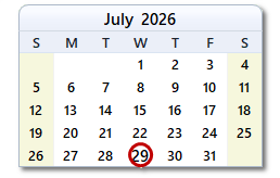Today's Date