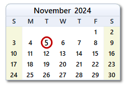 Today's Date