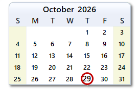 Today's Date