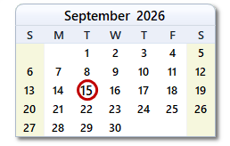 Today's Date