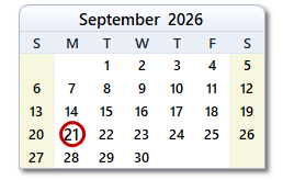Today's Date