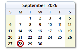 Today's Date