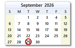 Today's Date