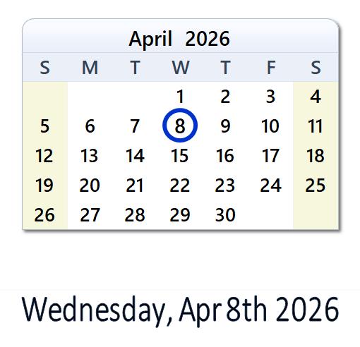 What Happened on Apr 8, 2026 in the USA? | WinCalendar