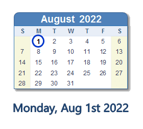 August 1, 2022: History, News, Top Tweets, Social Media & Day Info