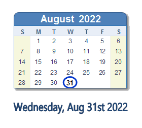 August 31, 2022: History, News, Top Tweets, Social Media & Day Info