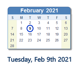 February 9, 2021: History, News, Top Tweets, Social Media & Day Info
