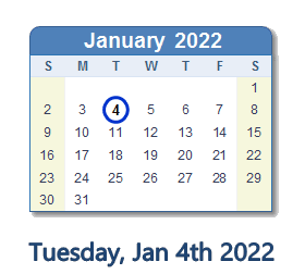 January 4, 2022: History, News, Top Tweets, Social Media & Day Info January 4, 2022: History, News, Top Tweets, Social Media & Day Info