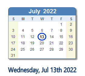 July 13, 2022: History, News, Top Tweets, Social Media & Day Info July 13, 2022: History, News, Top Tweets, Social Media & Day Info