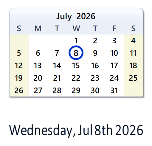 What Happened on Jul 8, 2026 in Canada? | WinCalendar
