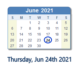 June 24, 2021: History, News, Top Tweets, Social Media & Day Info June 24, 2021: History, News, Top Tweets, Social Media & Day Info