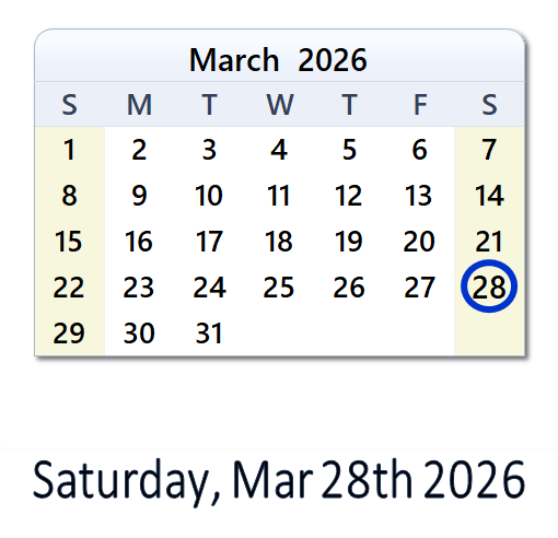 What Happened on Mar 28, 2026 in Canada? | WinCalendar