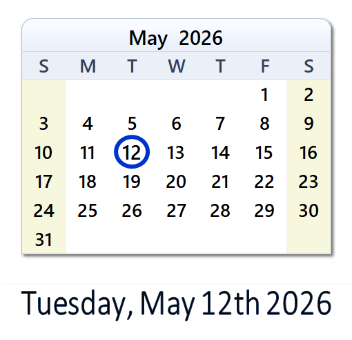 What Happened on 12 May 2026 in South Africa? | WinCalendar