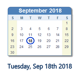 September 18 2018 Date in History: News Social Media Day Info