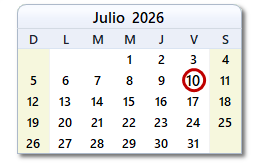 día de hoy