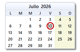 día de hoy