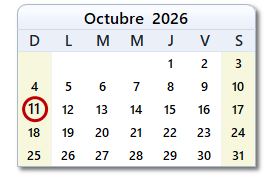 día de hoy