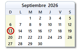 día de hoy