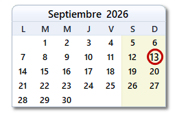 día de hoy