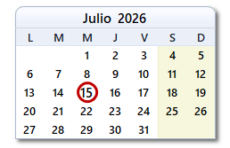 día de hoy