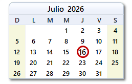 día de hoy