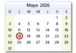 día de hoy
