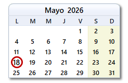 día de hoy