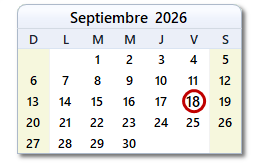 día de hoy