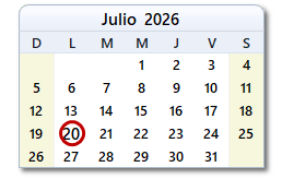 día de hoy